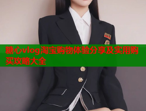 糖心vlog淘宝购物体验分享及实用购买攻略大全  第1张