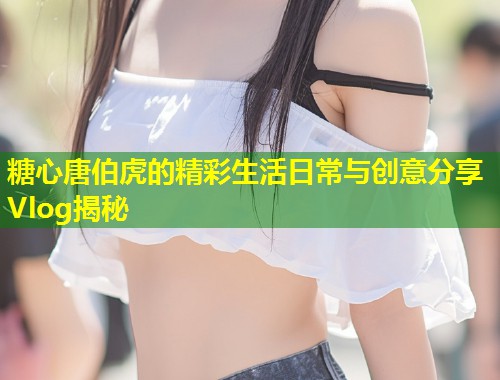 糖心唐伯虎的精彩生活日常与创意分享Vlog揭秘  第1张