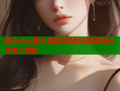 糖心vlog官方版高清录制轻松剪辑分享达人首选  第1张
