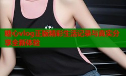 糖心vlog正版精彩生活记录与真实分享全新体验
