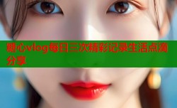 糖心vlog每日三次精彩记录生活点滴分享